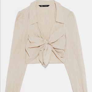 ZARA crop top **NEW WITH TAGS**